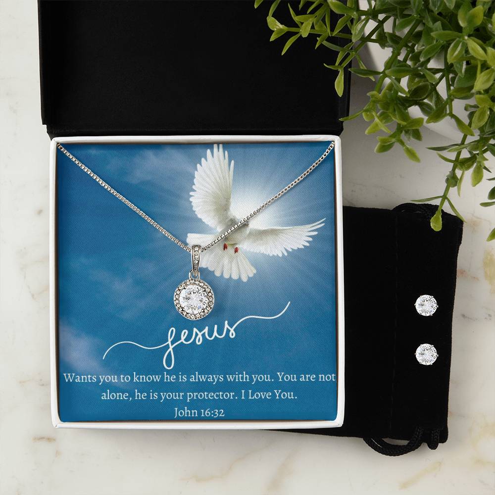 John 16:32 Jesus is with you